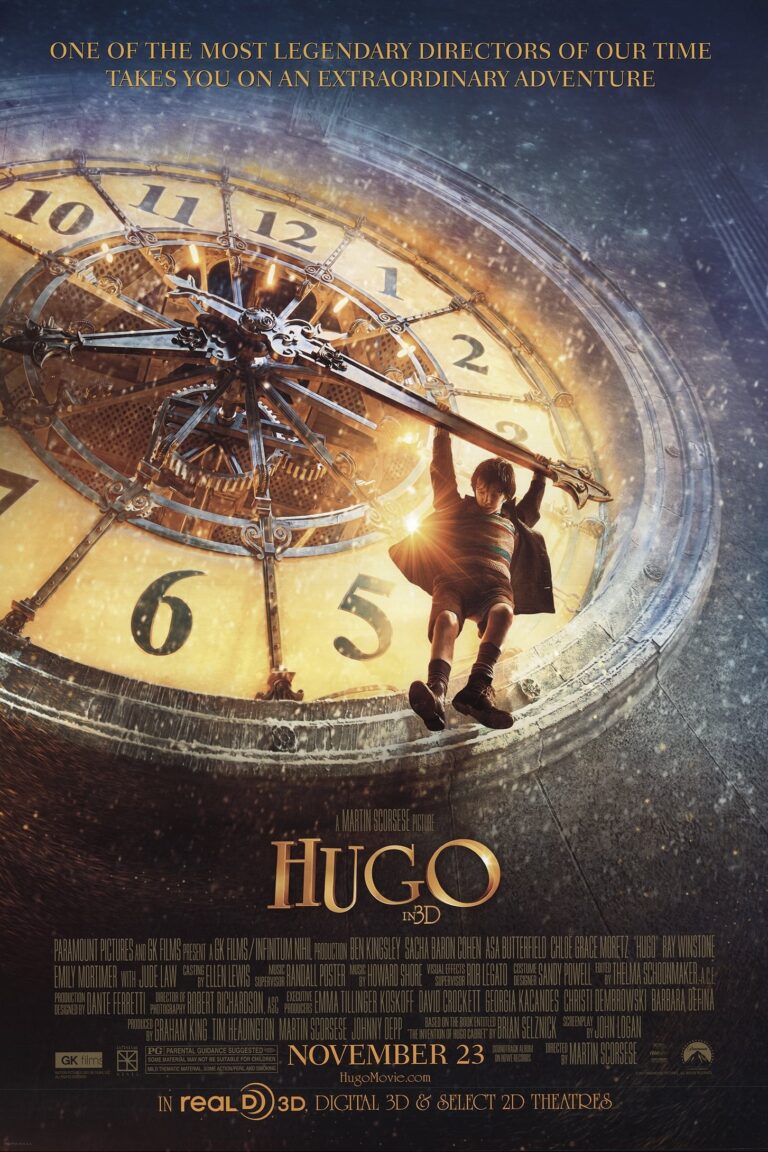 Hugo poster copyright belongs to Paramount Pictures