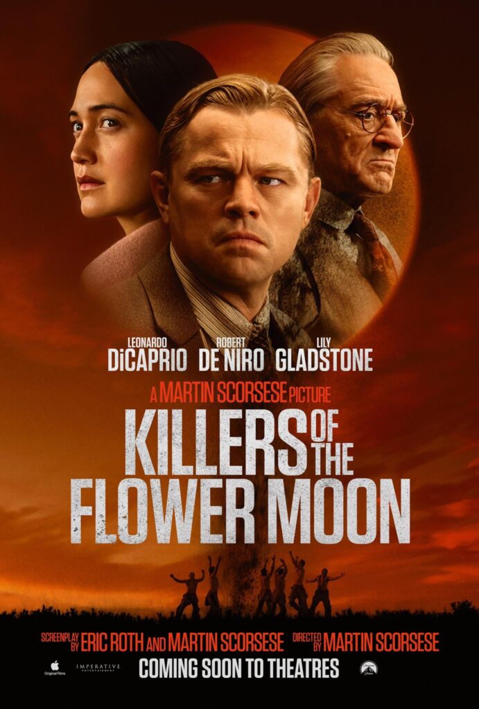 KILLERS OF THE FLOWER MOON poster copyright belongs to Paramount Pictures & Apple Original Films