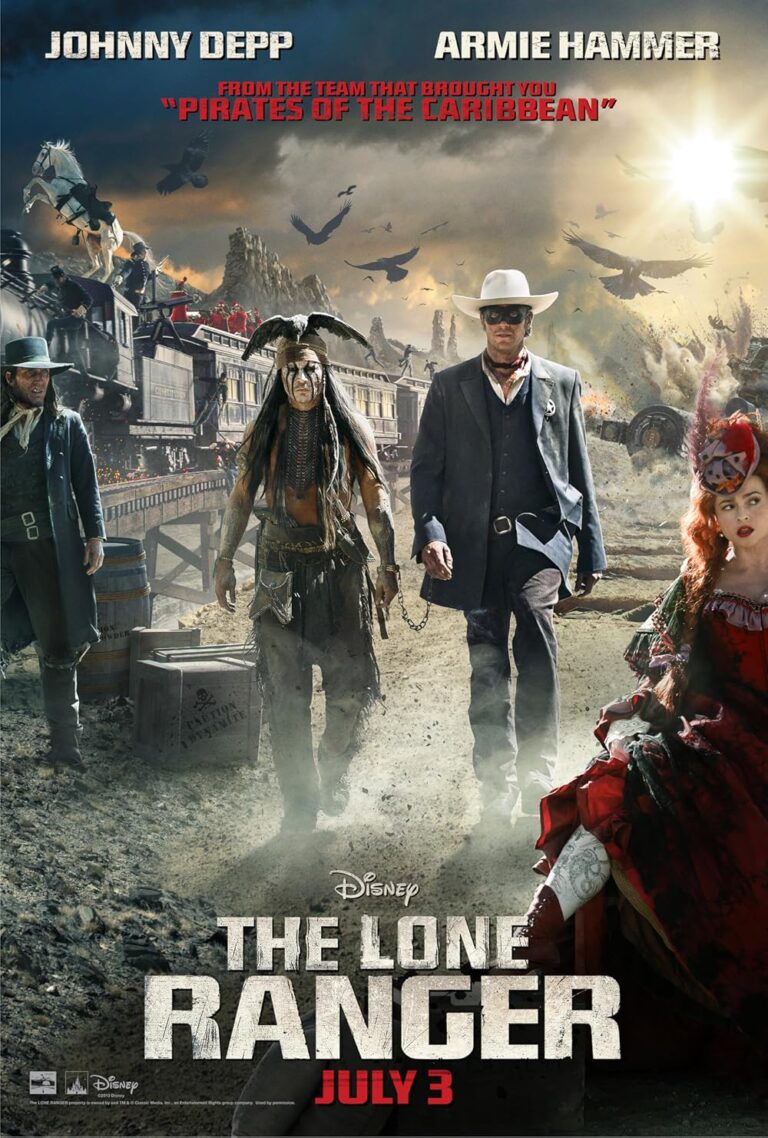 The Lone Ranger poster copyright belongs to Walt Disney Studios