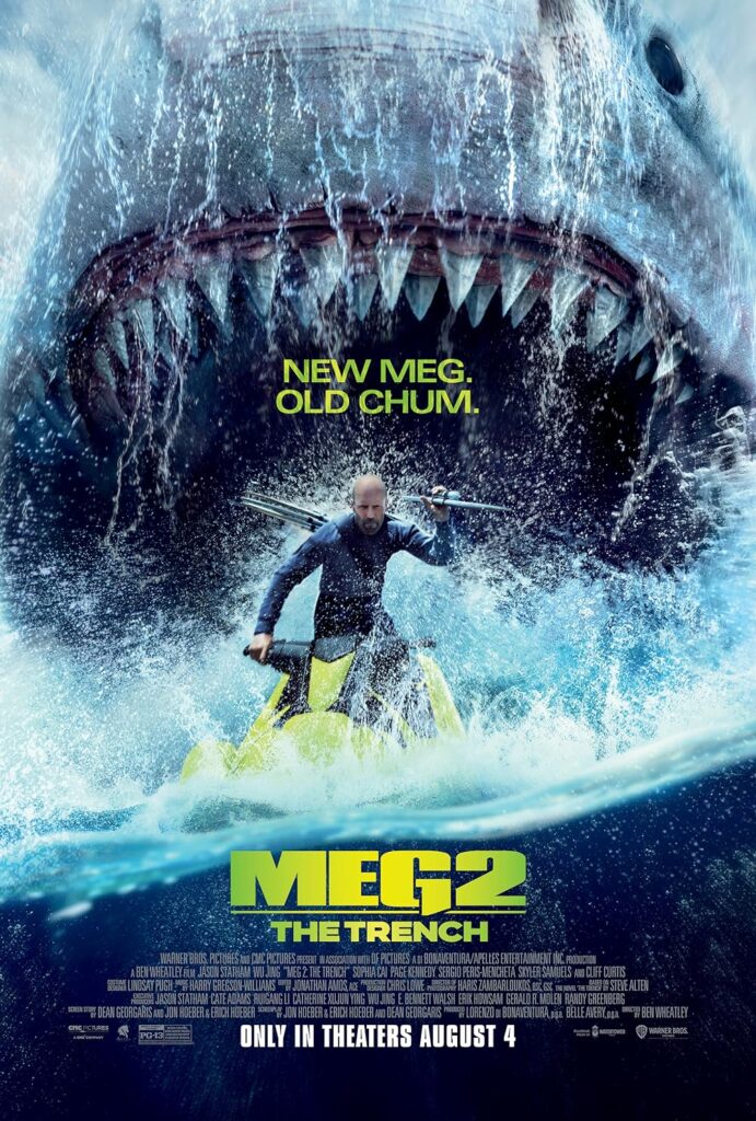 Meg 2 poster copyright belongs to Warner Bros Pictures