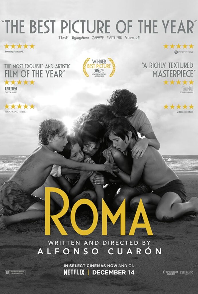 Roma poster copyright belongs to Netflix