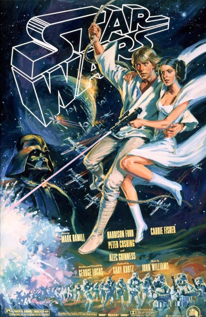 Star Wars - A New Hope’s poster copyright belongs to 20th Century-Fox