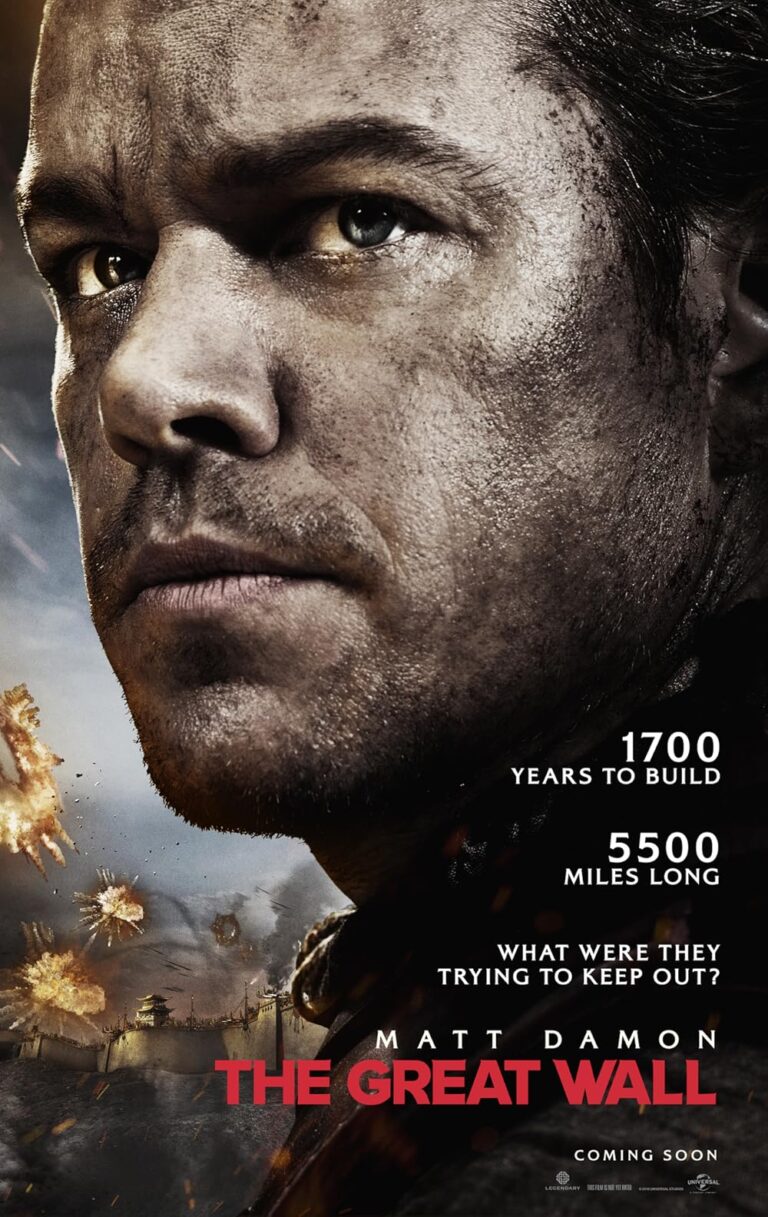 The Great Wall poster copyright belongs to China Film Group & Universal Pictures