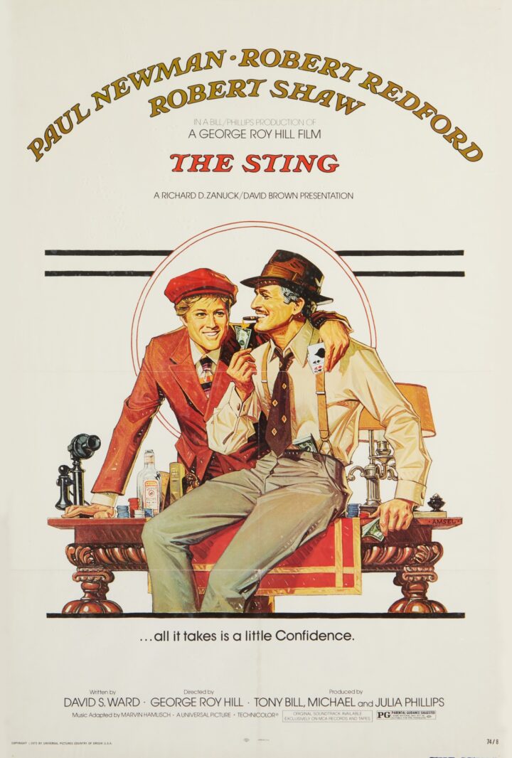 The Sting poster copyright belongs to Universal Pictures