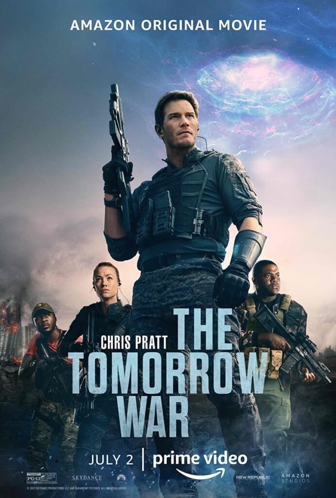 The Tomorrow War poster copyright belongs to Amazon Studios