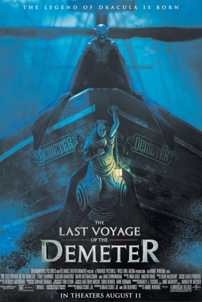 The last voyage of the demeter poster copyright belongs to Universal Pictures