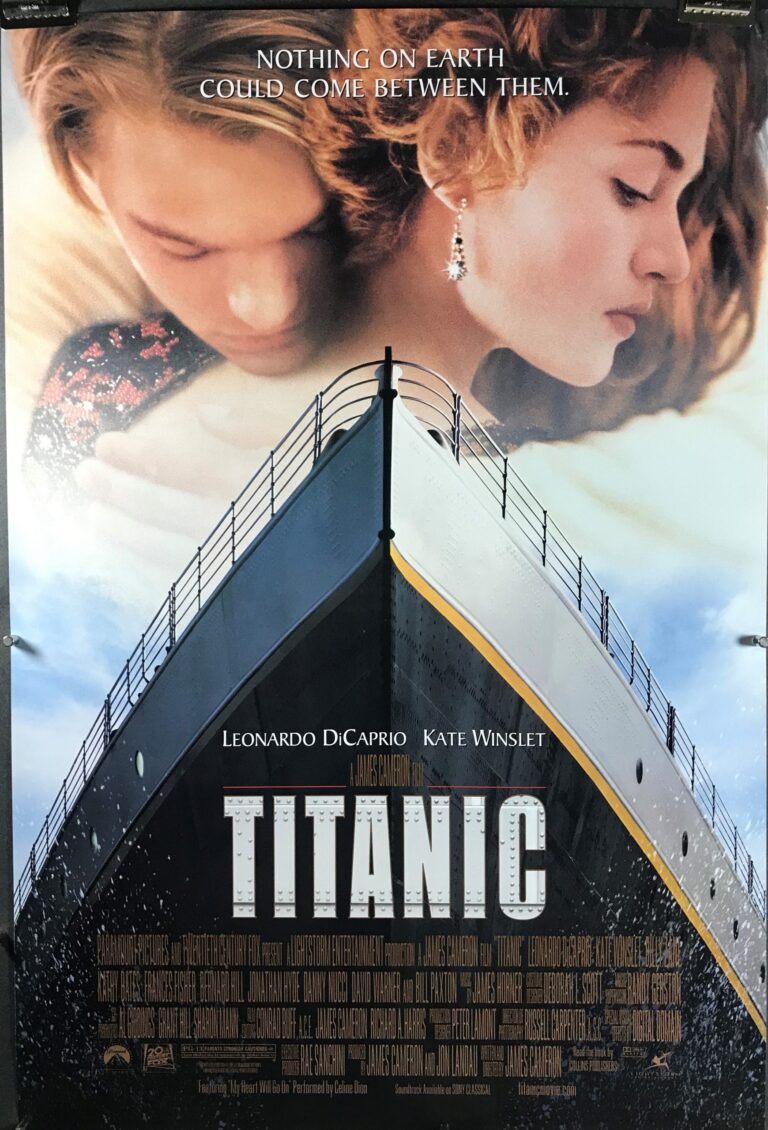 Titanic’s poster copyright belongs to Paramount Pictures, 20th Century Fox