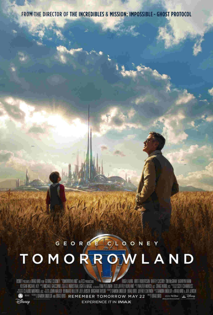 Tomorrowland poster copyright belongs to Walt Disney Studios