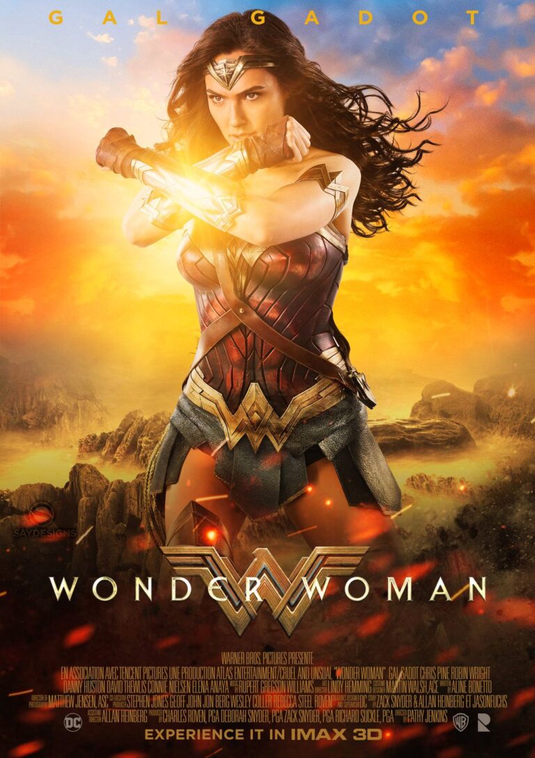 Wonder Woman poster copyright belongs to Warner Bros. Pictures & DC Films