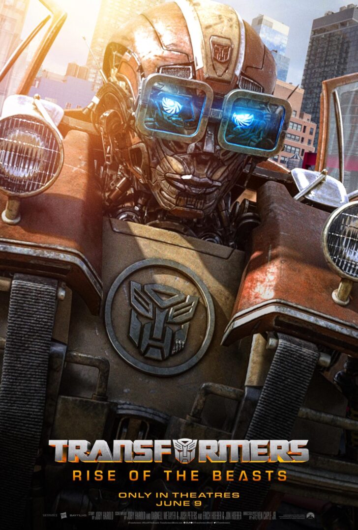 Copyright of Transformers rise of the beasts poster belongs to Paramount Pictures