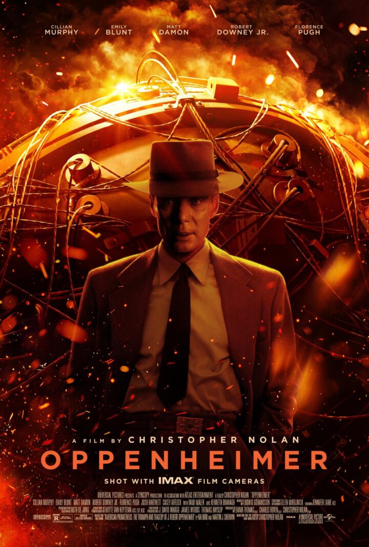 Oppenheimer poster copyright belongs to Universal Picture