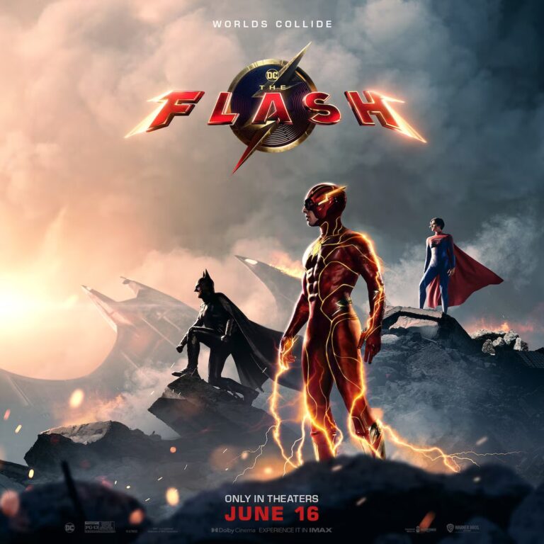 The Flash poster copyright belongs to Warner Bros Pictures