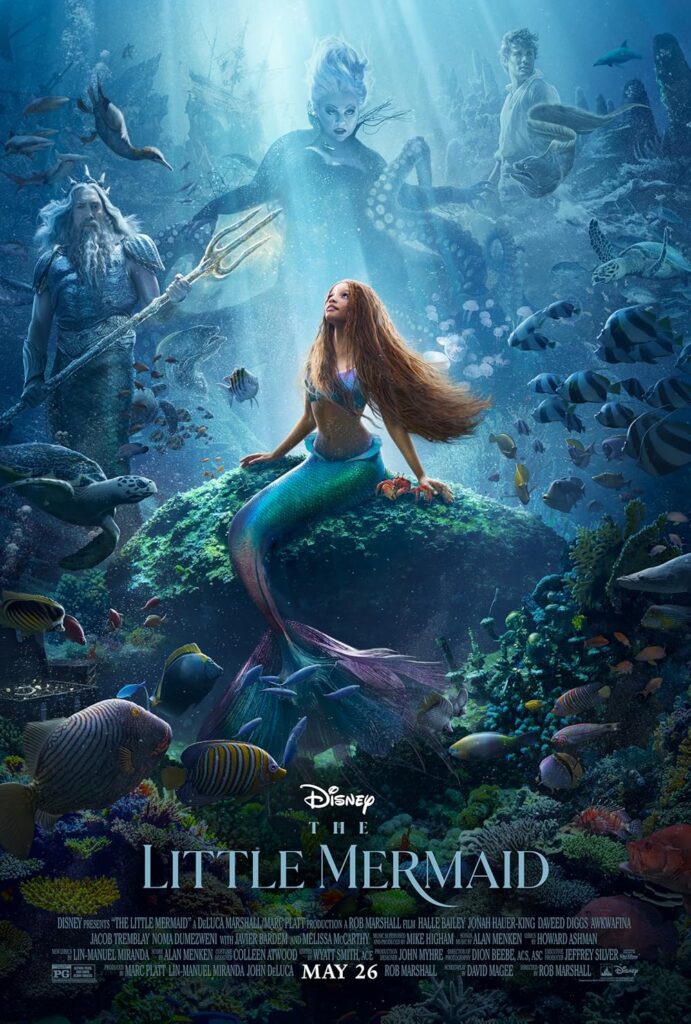 The Little Mermaid poster copyright belongs to Walt Disney Studios Motion Pictures