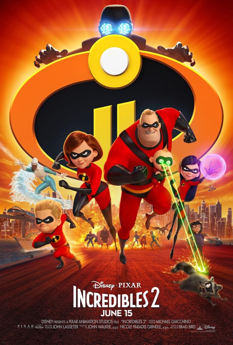Incredibles 2 poster copyright belongs to Walt Disney Studios Motion Pictures