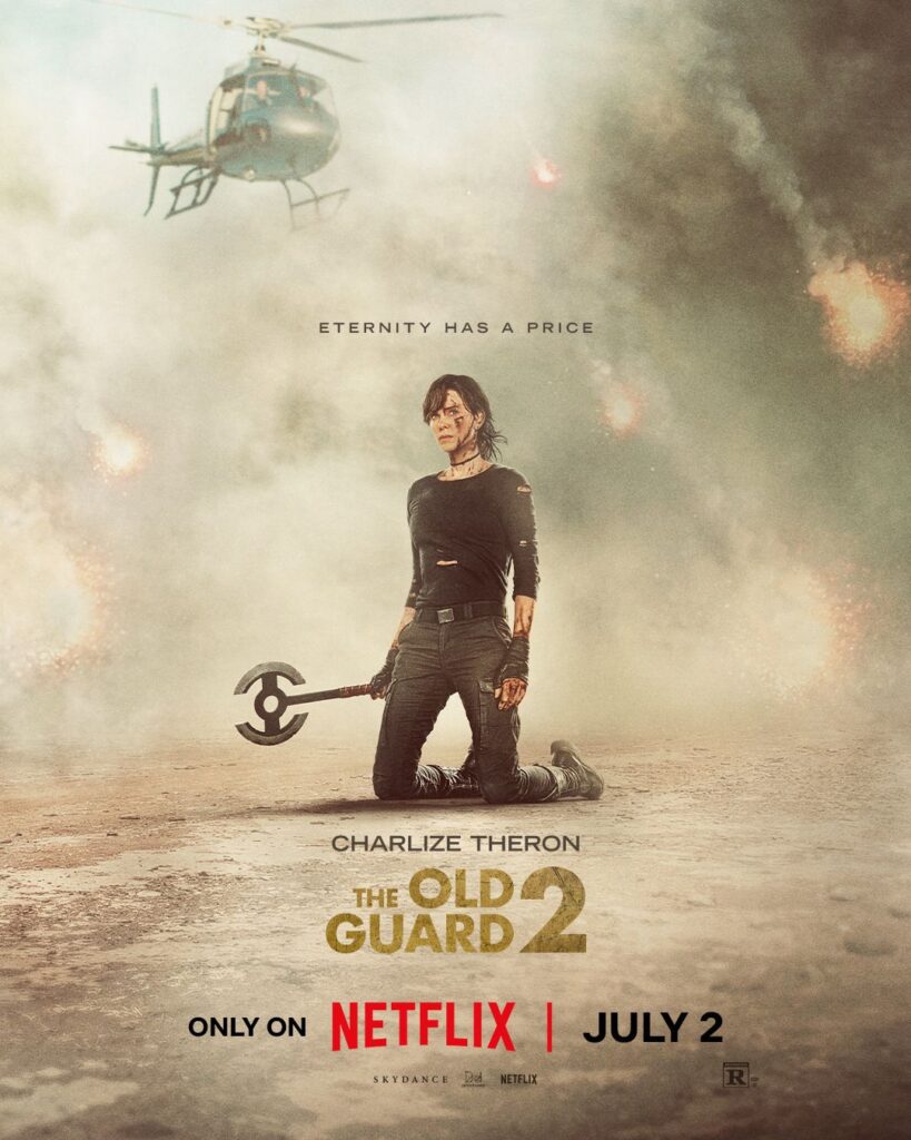 The Old Guard 2 poster copyright belongs to Netflix