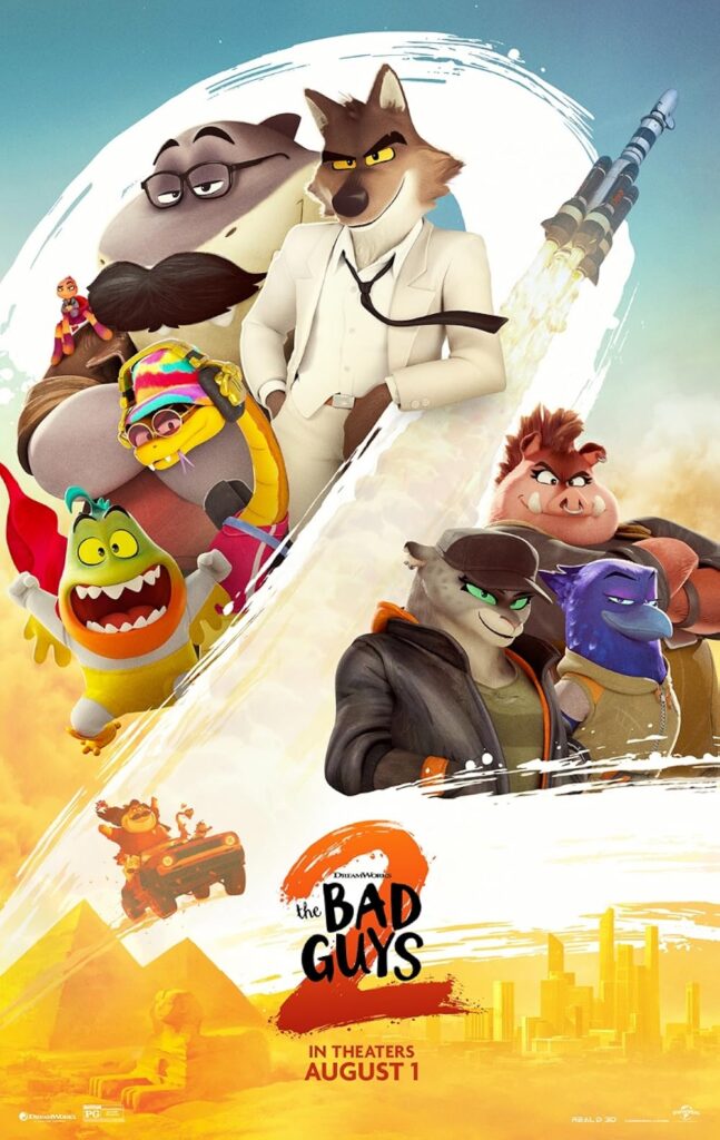 The Bad Guys 2 poster copyright belongs to Universal Pictures