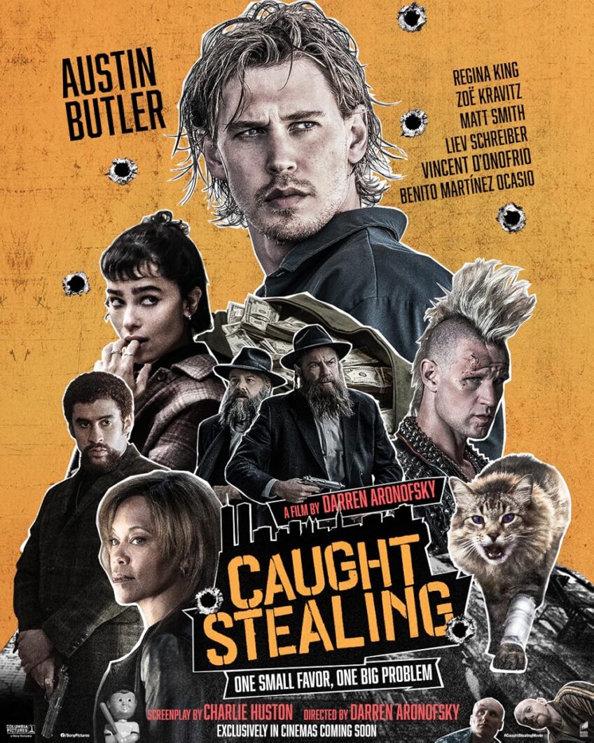 Caught Stealing poster copyright belongs to Sony Pictures Releasing