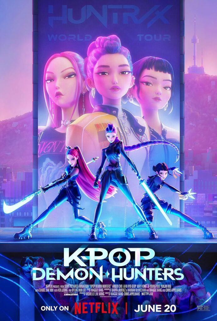 K Pop Demon Hunters poster copyright belongs to Netflix